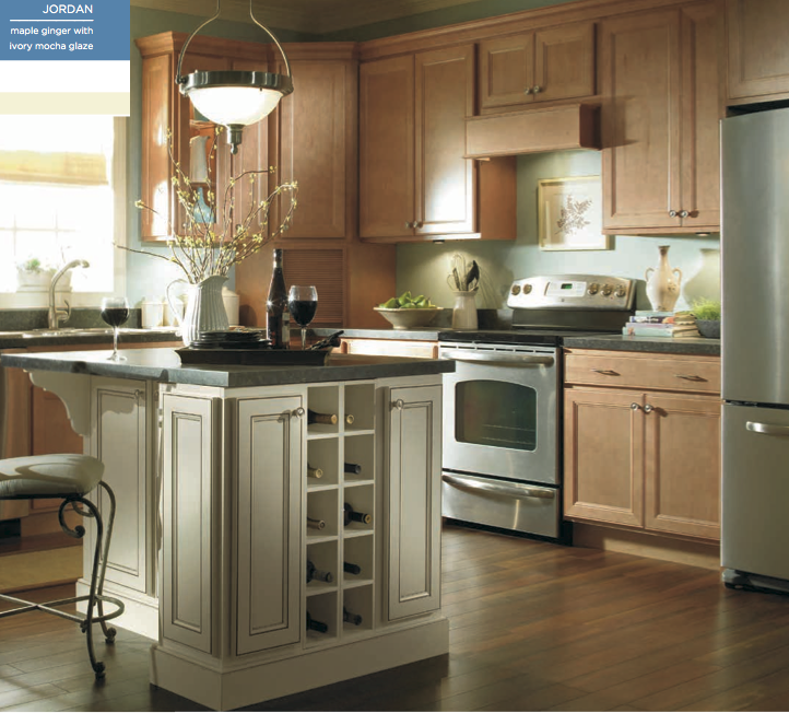 Oven and Microwave Cabinet - Homecrest Cabinetry